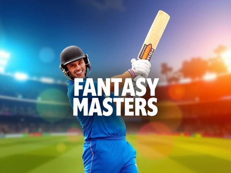 Cricket Fantasy Masters Game Banner